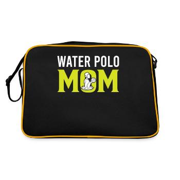 Watersport - Water Polo Mom - Retro Bag - black/gold - Back