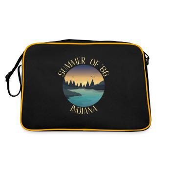 Summer of '86 Indiana - Retro Bag - black/gold - Back