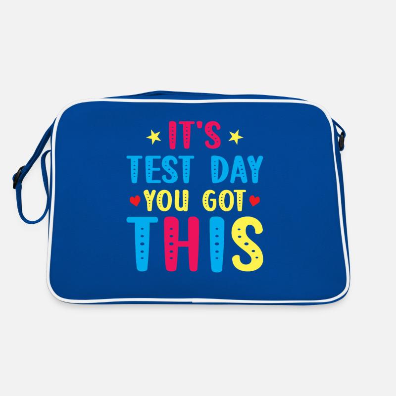 Test Day Kids - C’est le jour du test que vous avez Sac Retro