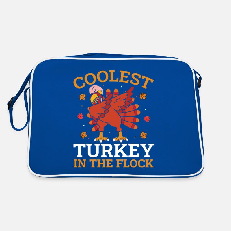 Jour de Thanksgivings - Dinde la plus cool du troupeau Sac Retro