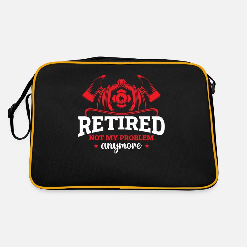 Pompier - Le retraité n’est plus mon problème Sac Retro