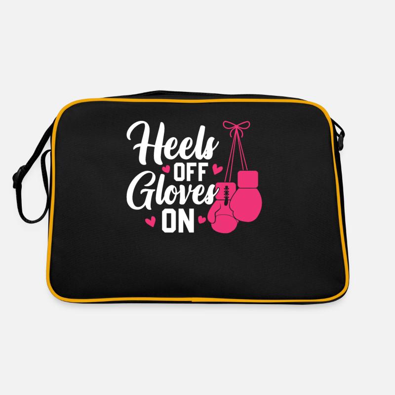 Boxing Kickboxing - Heels Off Gloves On Retro Bag