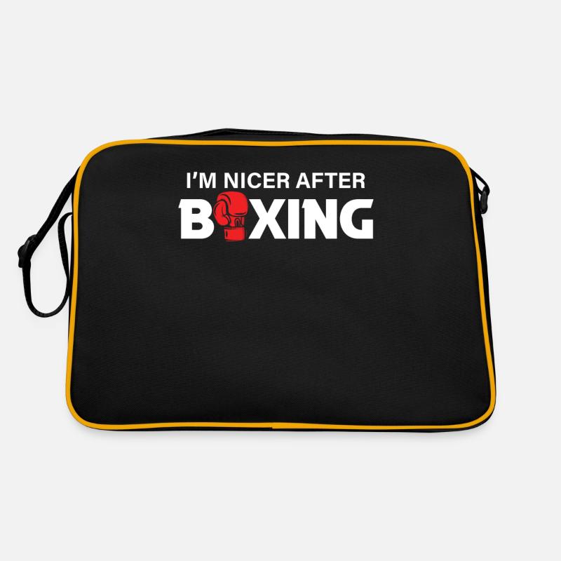 Boxe Kickboxing - Je suis plus gentil après la boxe Sac Retro