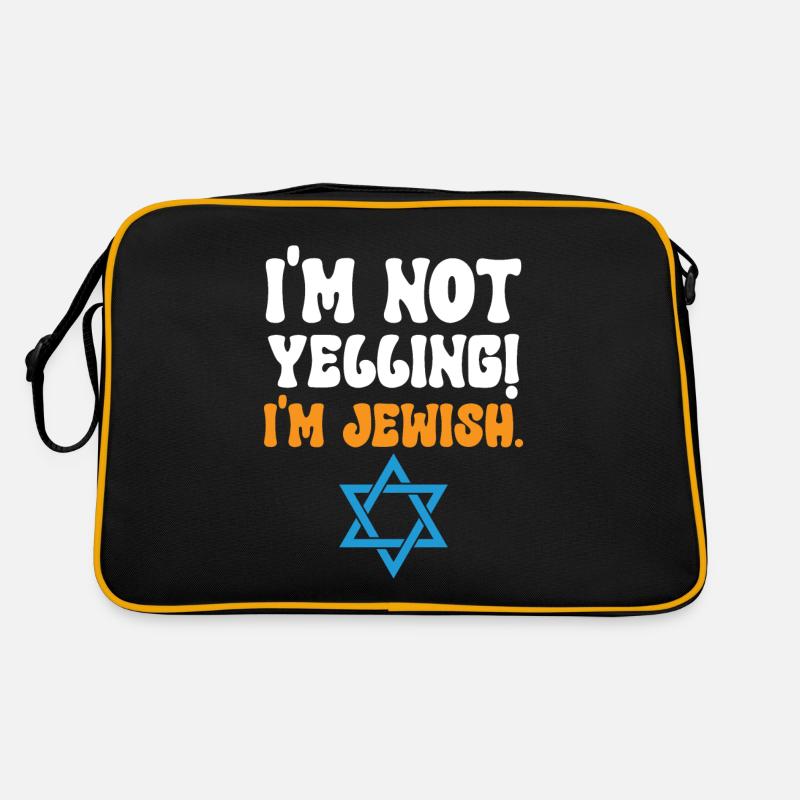 Je ne crie pas, je suis juif Sac Retro