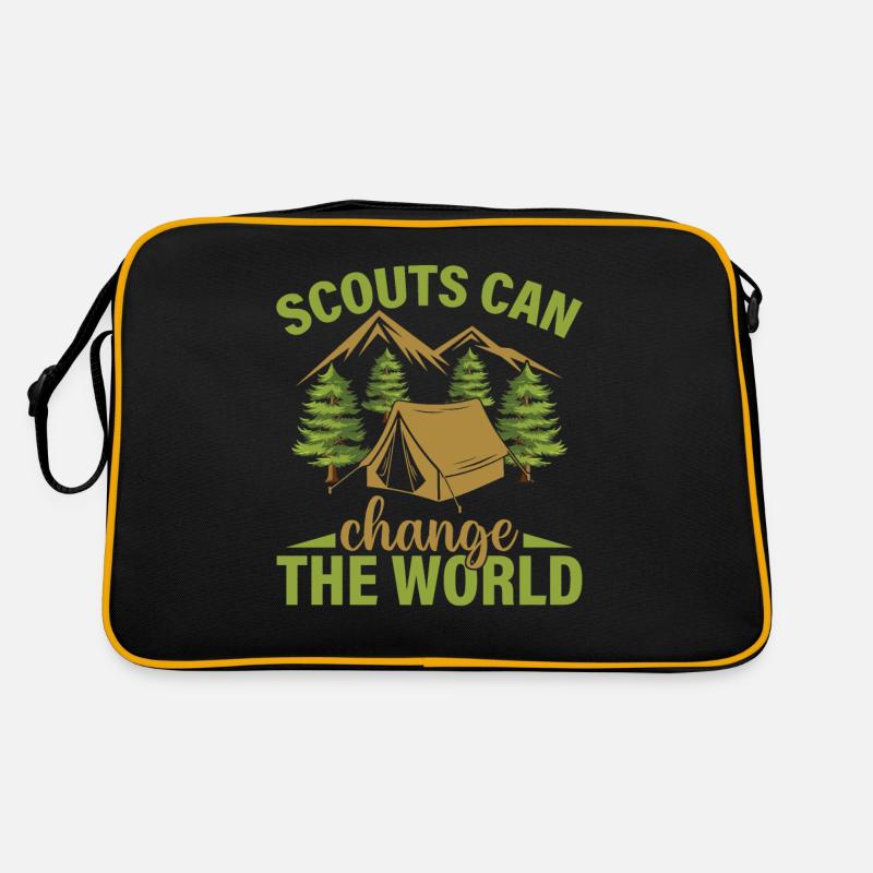 Les scouts peuvent changer le monde - Randonnée Scoutisme Sac Retro
