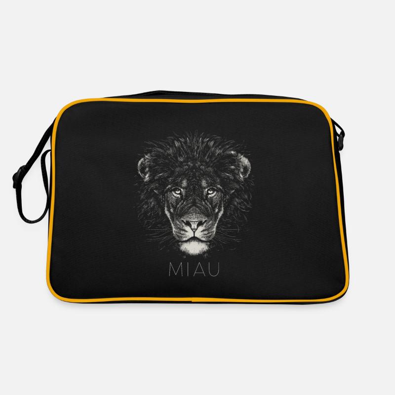Lion miaou Sac Retro