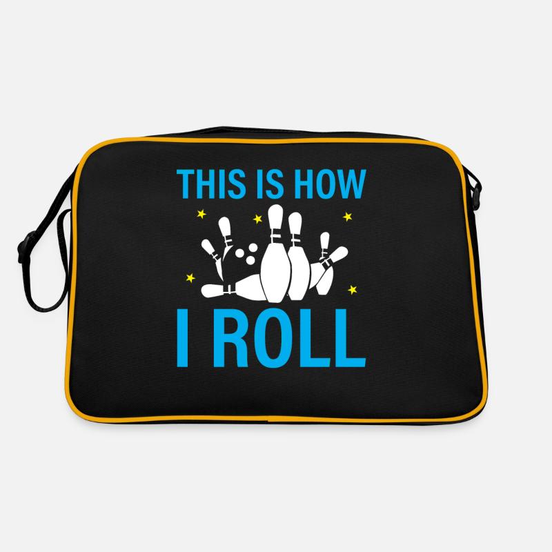 This Is How I Bowl - Bowling Retro Tasche