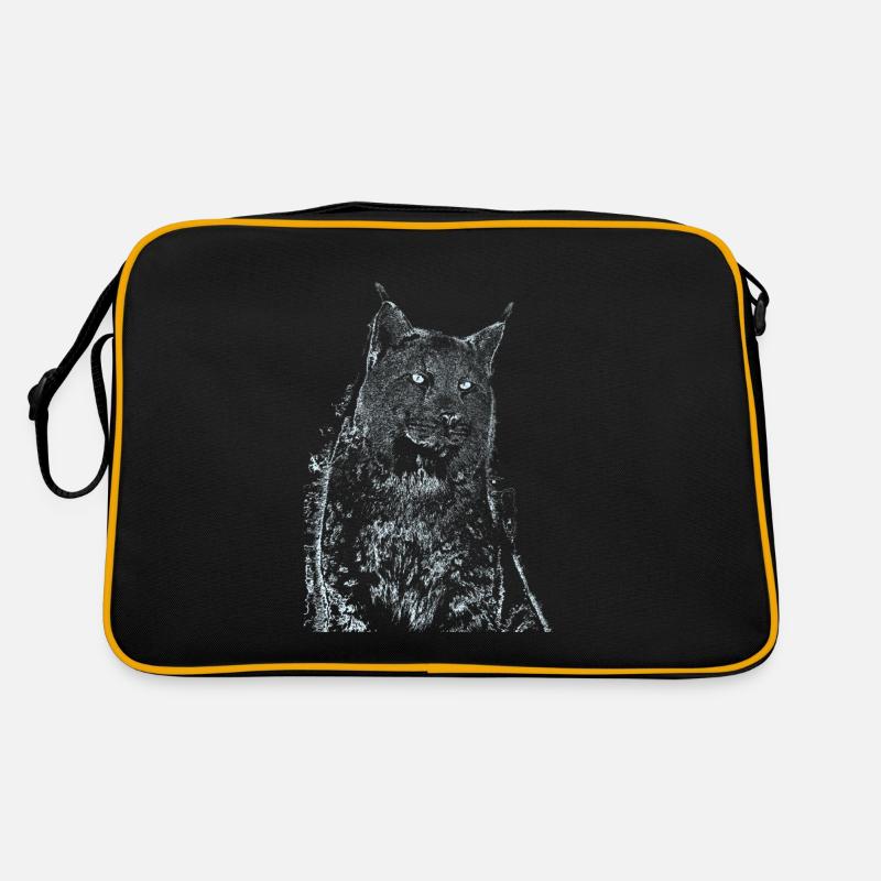 Lynx - Sac Retro - noir/or
