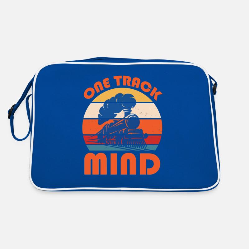 Slogan du train - One Track Mind Sac Retro