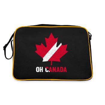 Oh Canada - Retro Bag - black/gold - Back