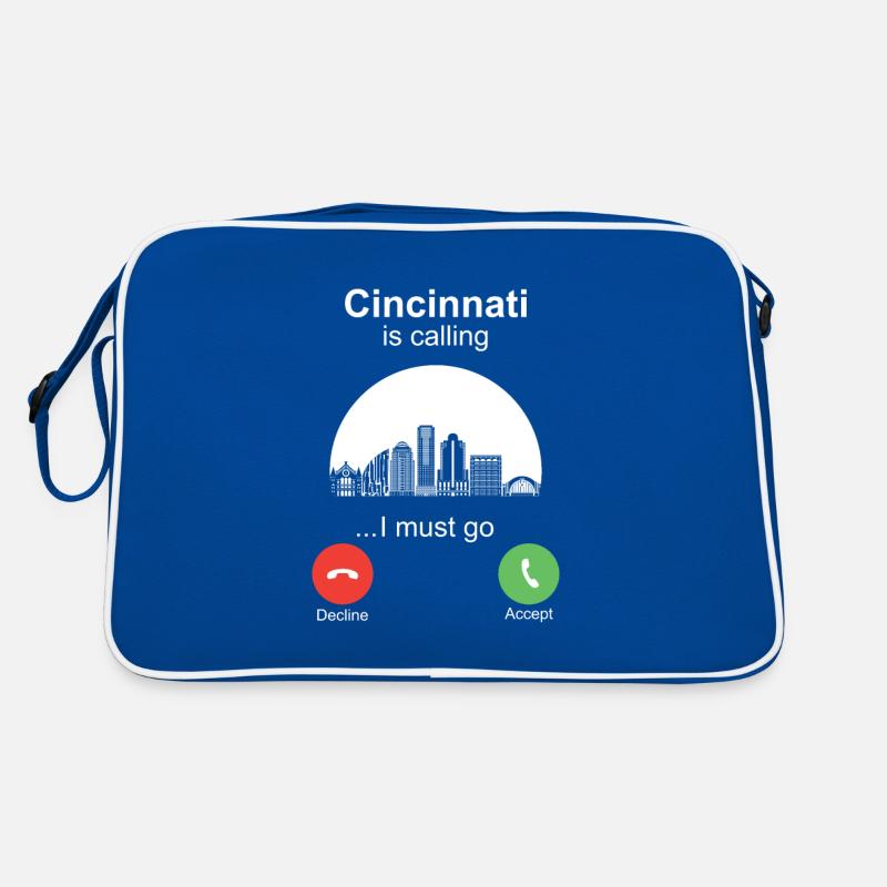 Cincinnati is Calling Retro Tasche