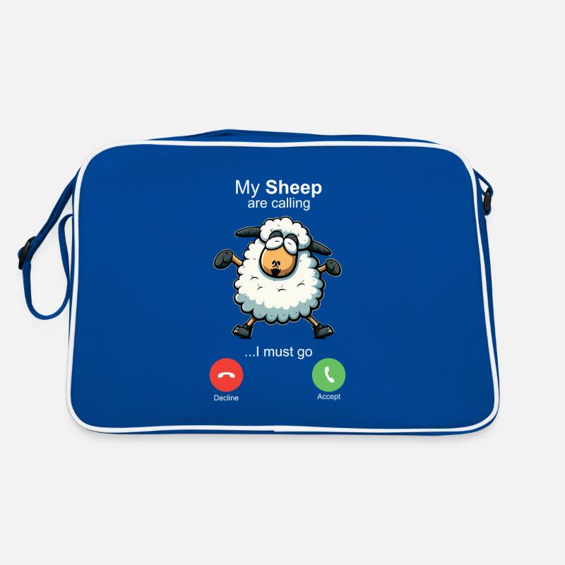 My Sheep are Calling Retro Tasche
