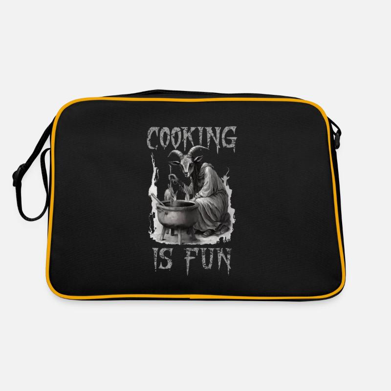 Cooking is Fun Goth Retro Bag
