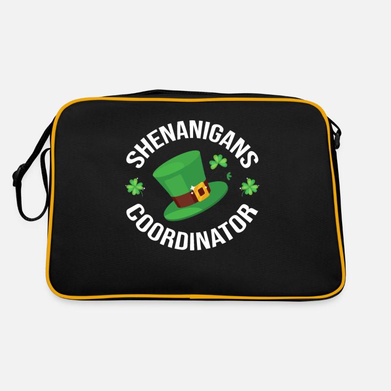 Coordonnatrice des manigances Enseignante Saint-Patrick Sac Retro