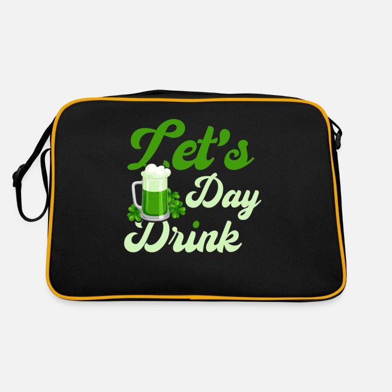 La Saint-Patrick dit Let’s Day Drink Sac Retro