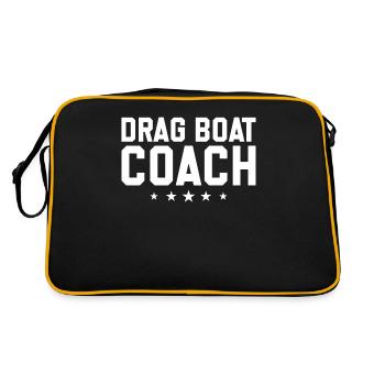 Drag Boat Coach Speed Boat - Sac Retro - noir/or - Dos
