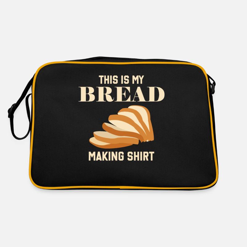 Fabrication du pain Cuisson Sac Retro