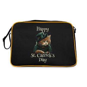Bonne Saint-Patrick Patty - Sac Retro - noir/or - Dos