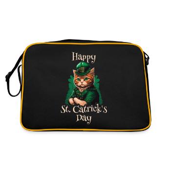 Bonne Saint-Patrick Patty - Sac Retro - noir/or - Dos