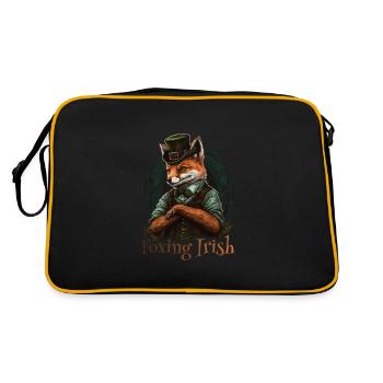 Foxing Irish St. Patty Day - Retro Bag - black/gold - Back