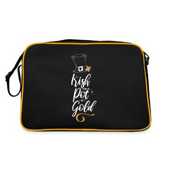 La gueule de bois irlandaise d’aujourd’hui demain - Sac Retro - noir/or - Dos