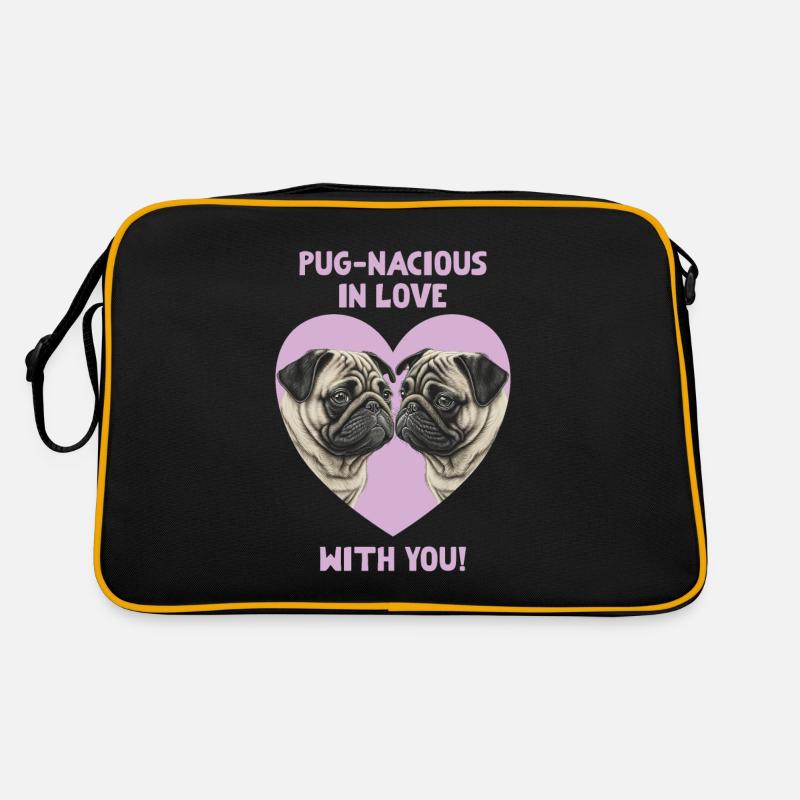 Carlin Laciously amoureux de toi Saint-Valentin Sac Retro