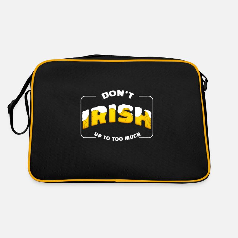 Ne montez pas trop irlandais - St. Patty Sac Retro