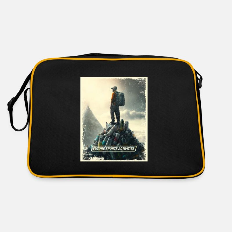 Mountaineering Post-Apocalyptic World Retro Bag