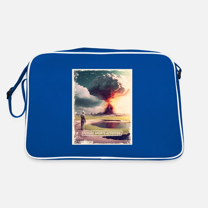 Jouer au golf Monde post-apocalyptique Sac Retro