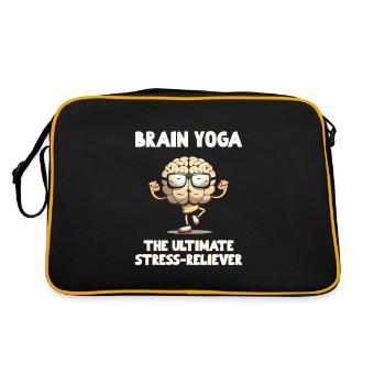 Brain Yoga The Ultimate Stress-Reliever - Retro Bag - black/gold - Back