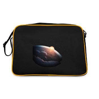Lever de soleil sur le sol - Sac Retro - noir/or - Dos