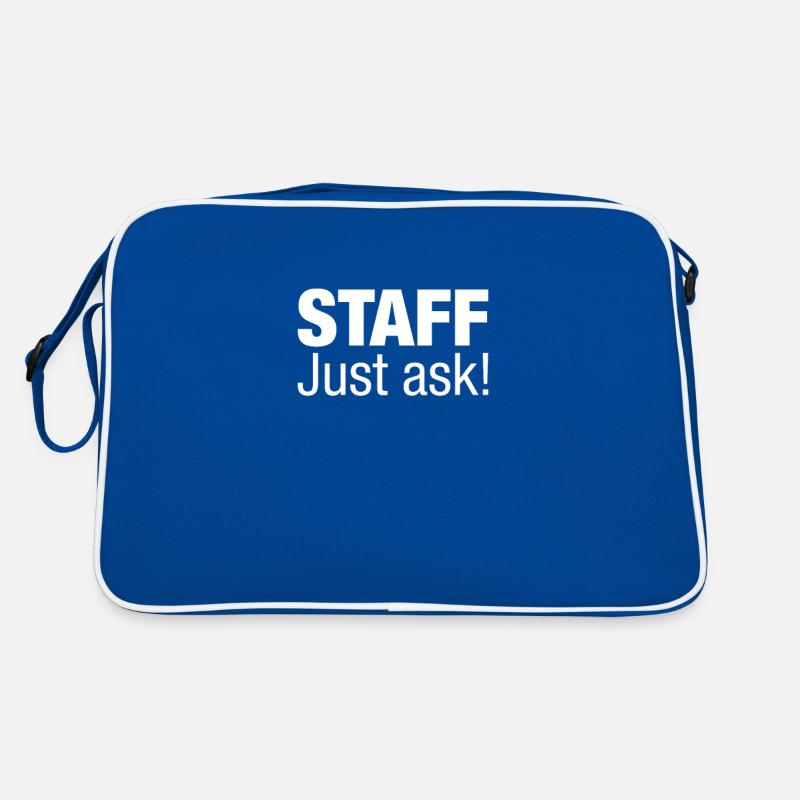 Staff Just Ask! Retro Bag