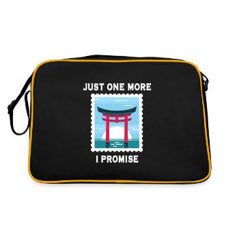 Stamp collecting - Retro Bag - black/gold - Back