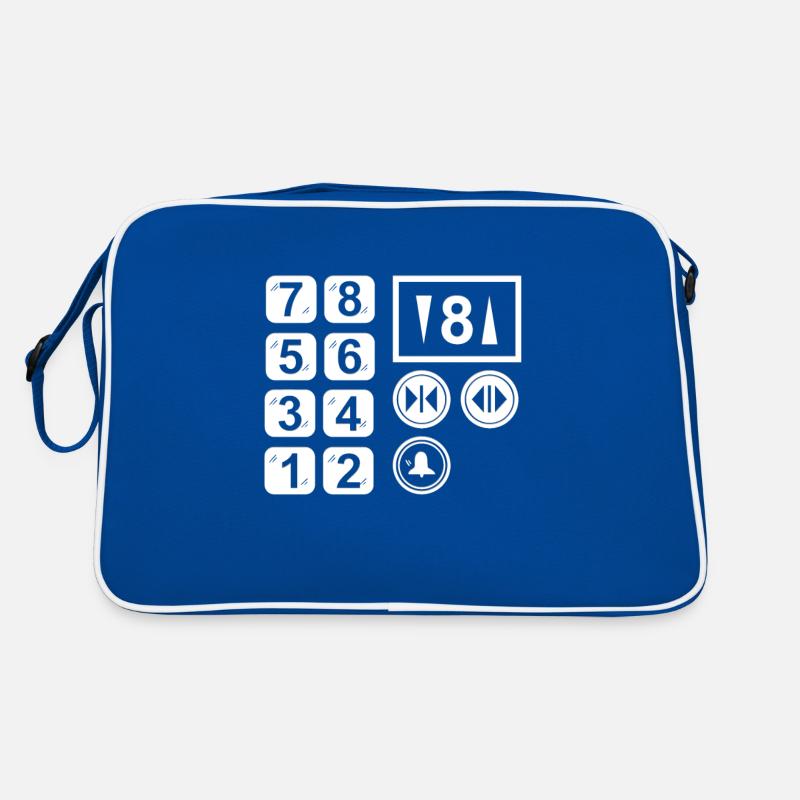 Elevator Buttons Retro Bag