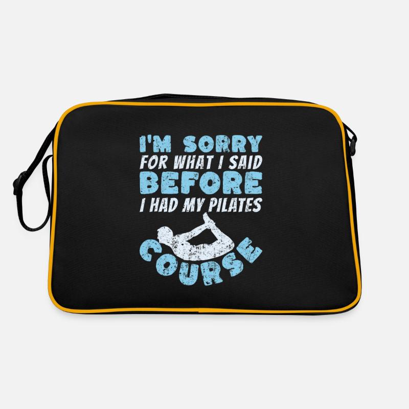 Pilates Exercises Retro Bag