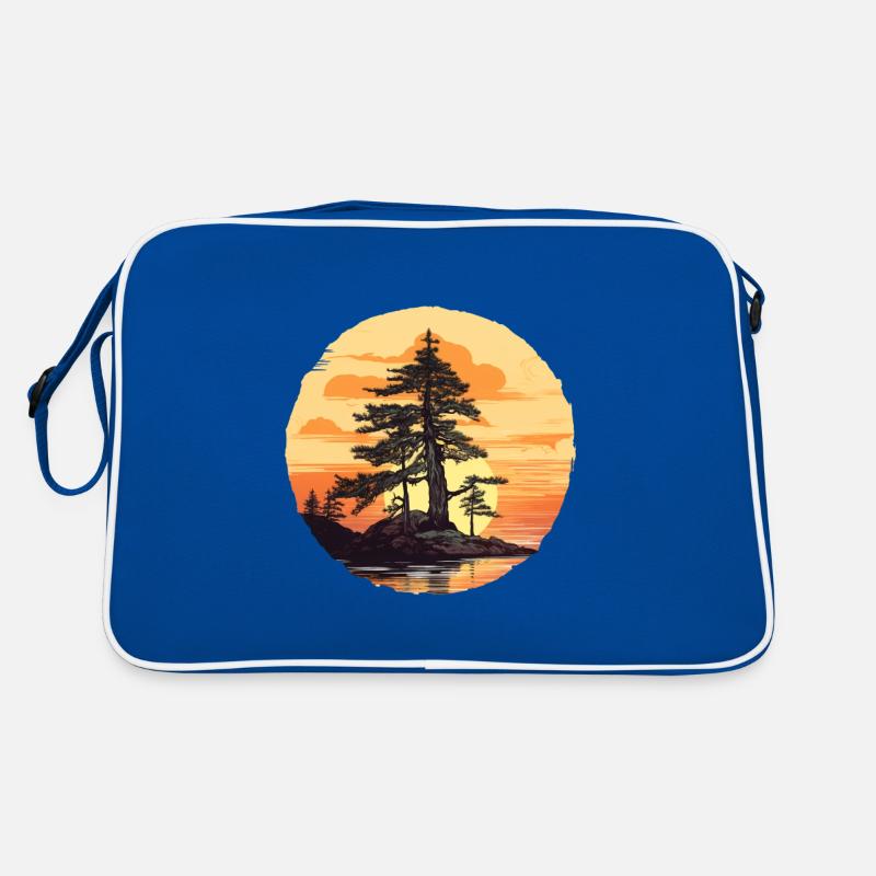 Pine tree Retro Bag