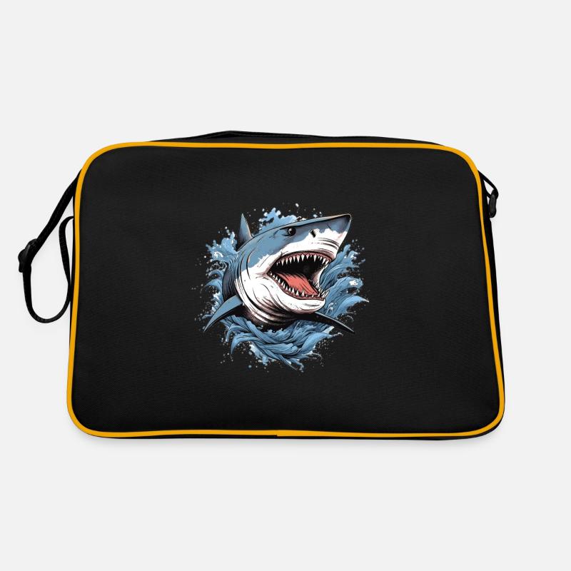 Attaque de requin Sac Retro