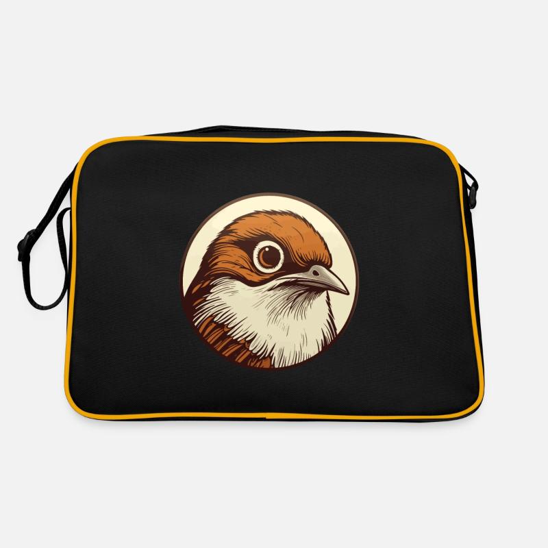 Wren bird Retro Bag