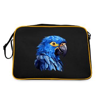 Ara hyacinthe - Sac Retro - noir/or - Dos