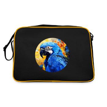 Ara hyacinthe - Sac Retro - noir/or - Dos