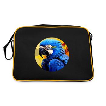 Ara hyacinthe - Sac Retro - noir/or - Dos