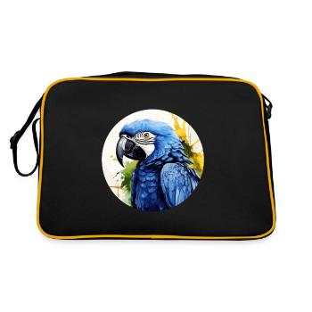 Ara hyacinthe - Sac Retro - noir/or - Dos