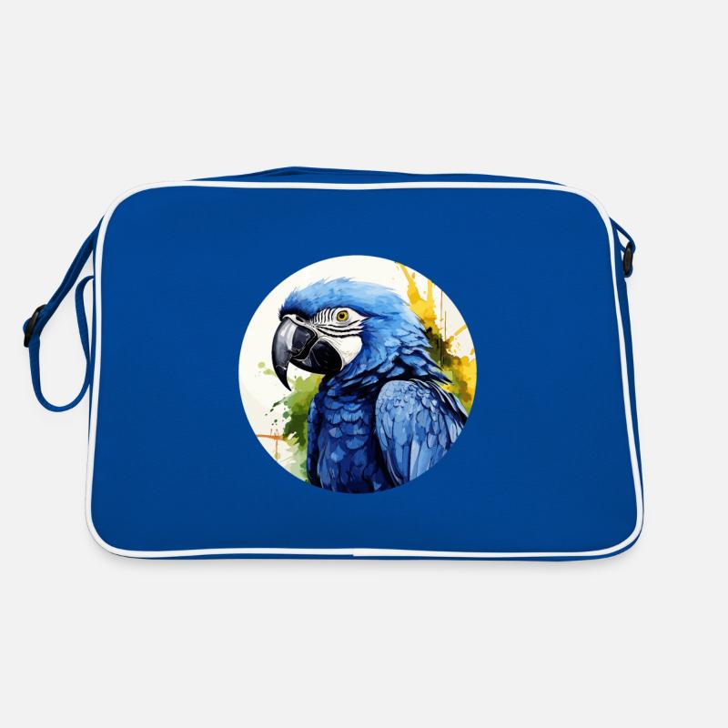 Hyacinth Macaw Retro Bag