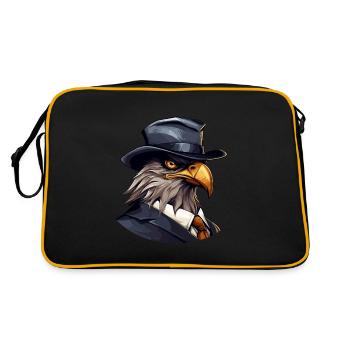 Falcon Mafia - Sac Retro - noir/or - Dos