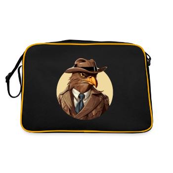Falcon Mafia - Sac Retro - noir/or - Dos