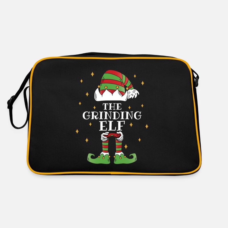 The Grinding Elf Video Gaming Retro Tasche