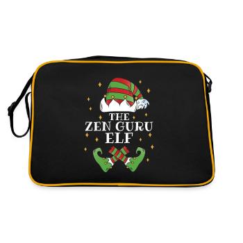 L’Elfe Zen Guru Namaste - Sac Retro - noir/or - Dos