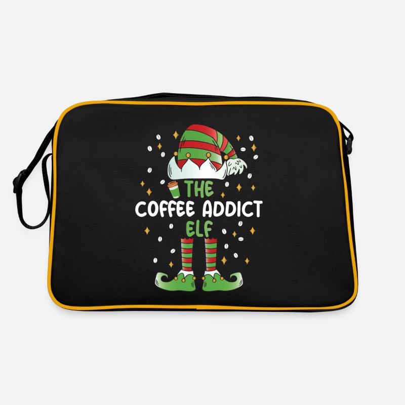 The Coffee Addict Elf Retro Bag