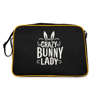 Folle Bunny Lady - Sac Retro - noir/or - Dos