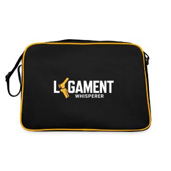 Ligament Whisperer - L’expertise thérapeutique libérée - Sac Retro - noir/or - Dos